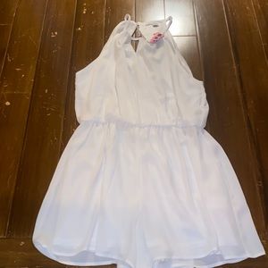 Dainty Hooligan White Romper